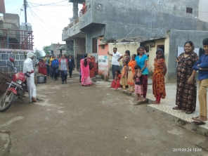 Rally in Pimpledar Village under the programme Swachhata Hi Seva laid by CBSE Board